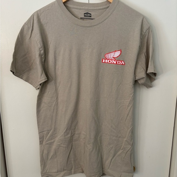 JT and Honda Racing Team Tan T-Shirt - Picture 1 of 3